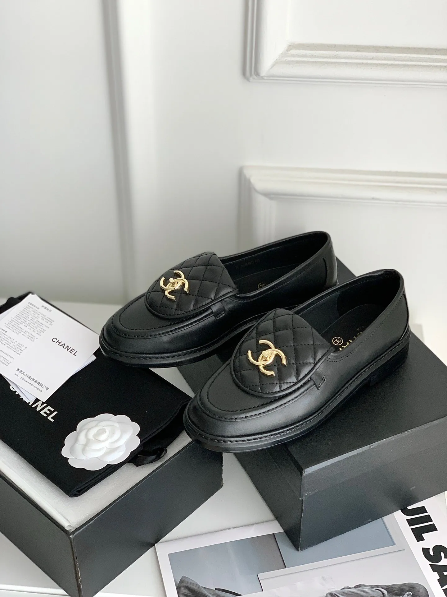 👟👟Ex-factory price P480👟👟 Women's shoe factory Chanel 2022 new clamshell retro diamond loafers new color imported lambskin upper, original molded hardware big buckle electric embroidery lining foot pads mixed lambskin, original Italian leather outsole size: 35-39 (40.41 custom-made, non-refundable)